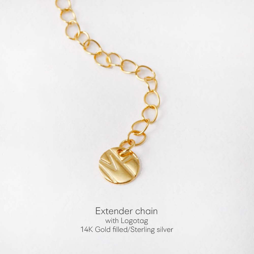 Mountain Outline Necklace, MUSTHAVE 18K Gold Plated Simple Line Nature Necklace, Minimal Nature-Inspired Pendant Jewelry for Women, Outdoor Lover Gift, Delicate Everyday Chain, 16+2 inch, Gift Card, Birthday, BFF, Unisex (Yellow Gold) - Image 6